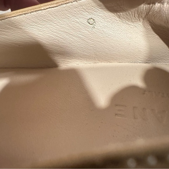 Everlane The Day Heel Taupe Round Toe Block Heel Size 9 - Picture 3 of 11